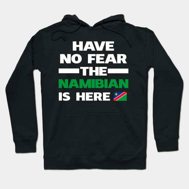 No Fear Namibian Is Here Namibia Hoodie by lubashantae